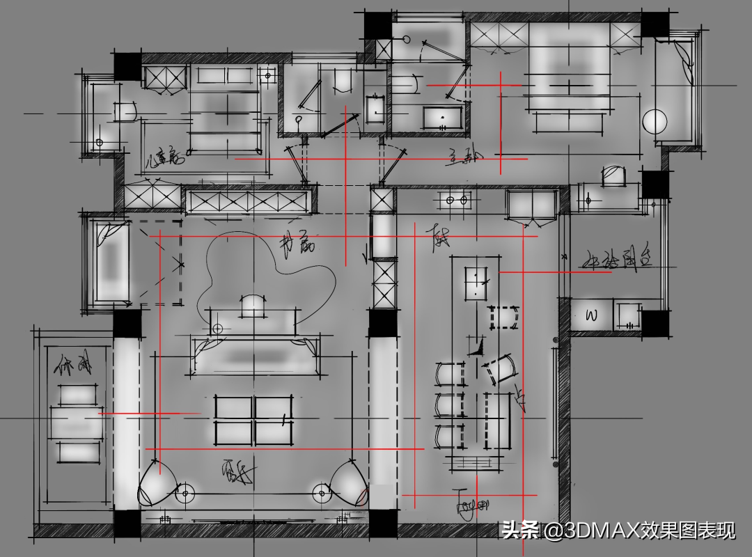 自己如何室內(nèi)裝修設(shè)計(jì)？