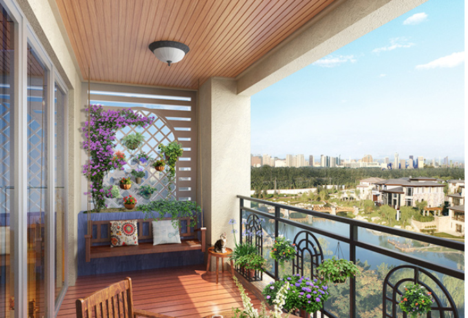 陽臺裝修吊頂可以選擇什么樣的材料？