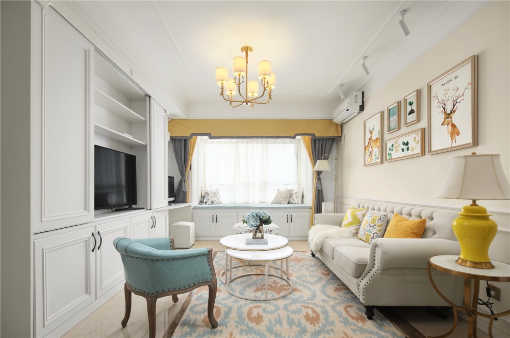 吊頂裝修效果圖這個設(shè)計(jì)好大膽，主臥直接變成兩美式經(jīng)典設(shè)計(jì)圖片賞析