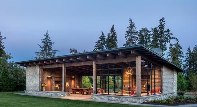 自建聯(lián)排別墅設(shè)計，外觀樸實(shí)無華，進(jìn)門就被這種格局迷住了！