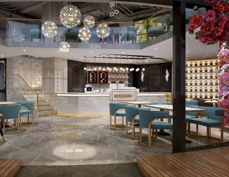 98平3室2廳房子裝修設(shè)計(jì)圖_咖啡廳裝修_3室2廳1衛(wèi)裝修效果圖