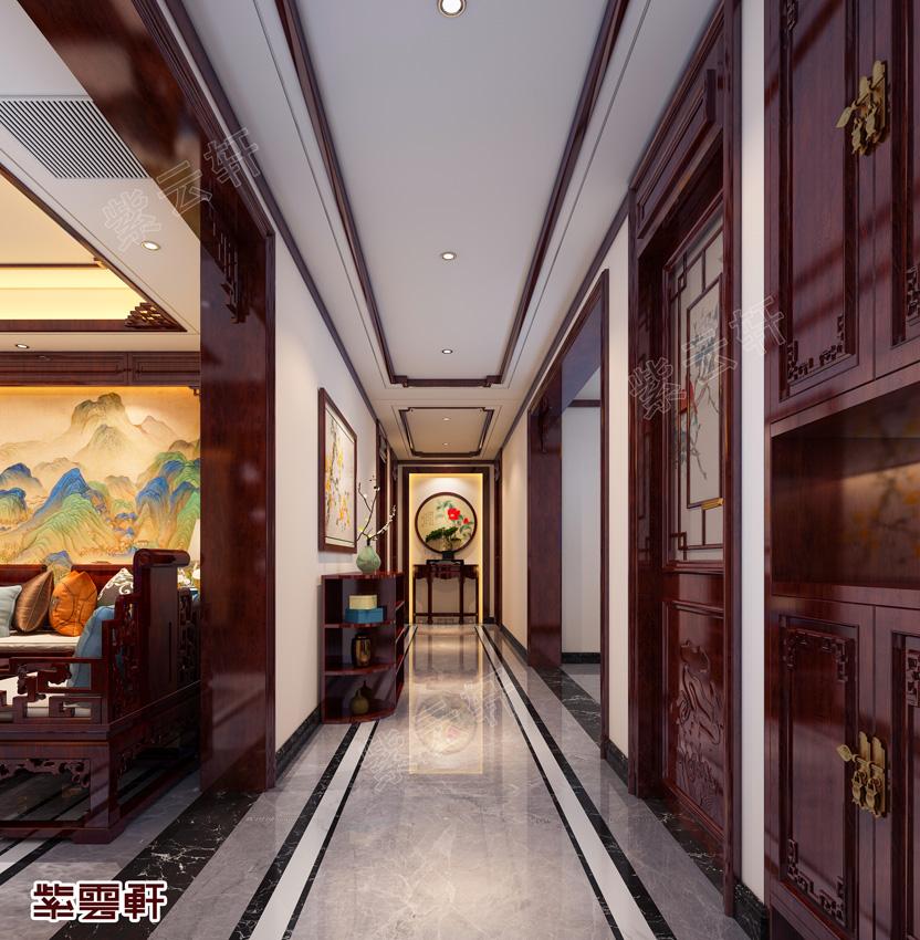 200㎡中式三居，化復古為時尚，是古典美的歷史延續(xù)