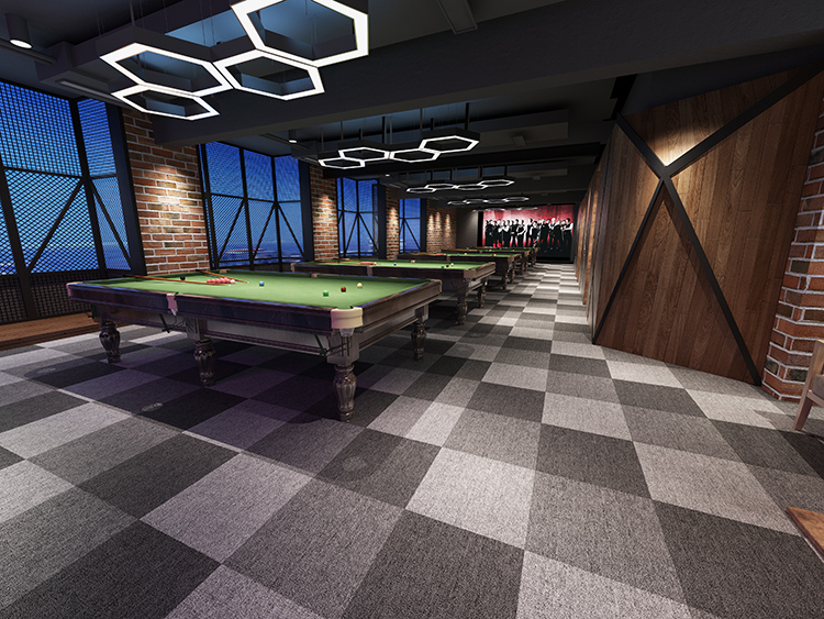 臺(tái)球廳裝修如何做？休閑臺(tái)球廳設(shè)計(jì)裝修效果圖