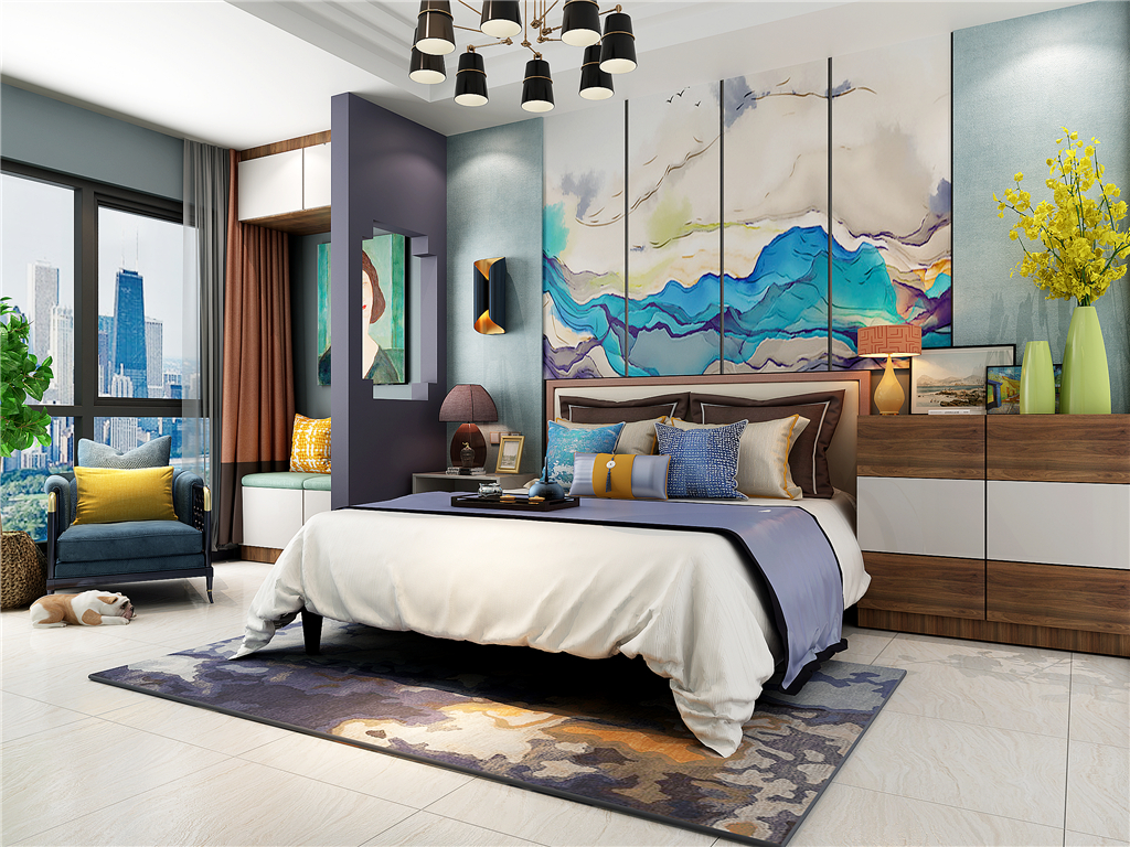 新中式風格臥室家具