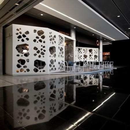 咖啡店裝修效果圖 來自葡萄牙的幾何藝術(shù)空間