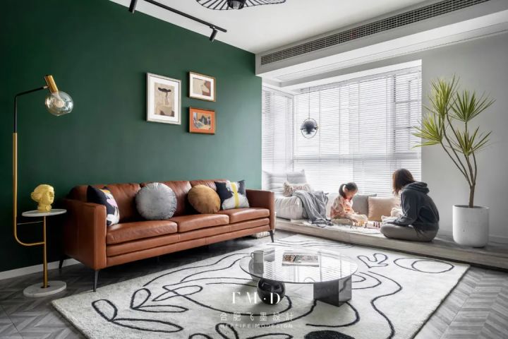 【創(chuàng)景花園】80㎡北歐風(fēng)親子宅，客廳變臥室、餐廳變玄關(guān)，真1:1還原效果圖！