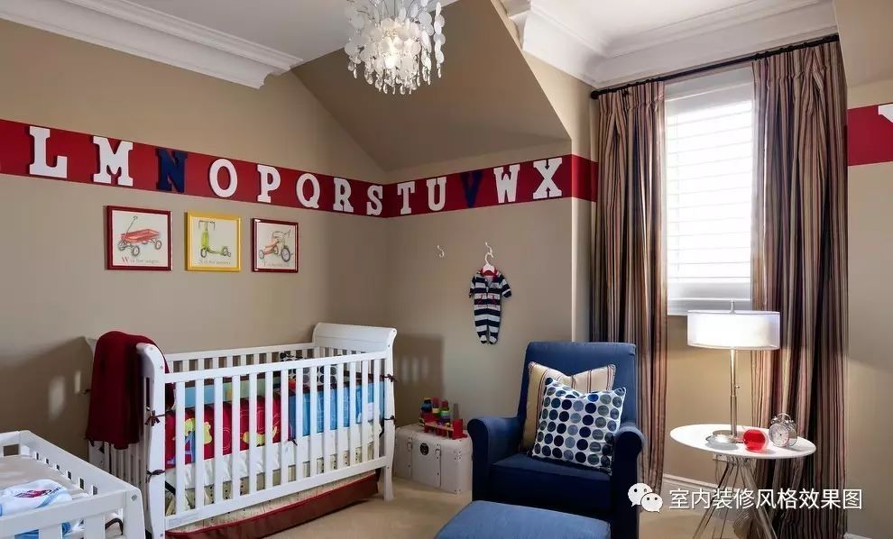 4個階段，12款效果圖，給你家寶貝也準備一間獨一無二的兒童房吧