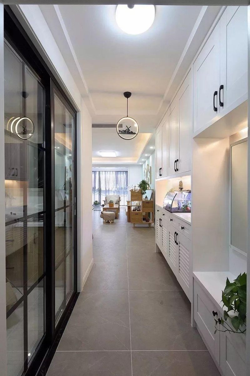 122㎡全屋高能：玄關(guān)收納/無吊頂/觀景陽臺，贊！