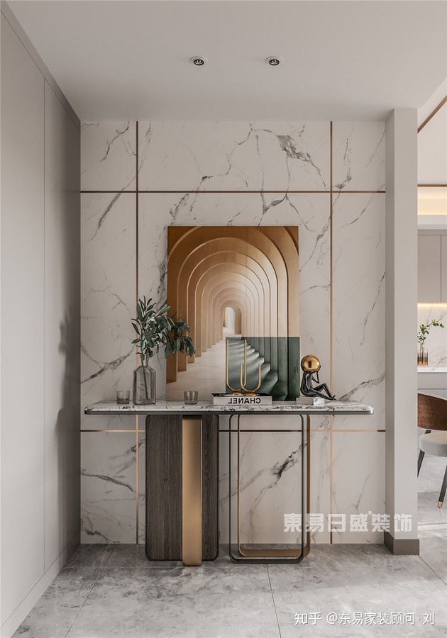 玄關(guān)別再只放鞋柜了，這樣時(shí)尚的玄關(guān)設(shè)計(jì)更值得借鑒