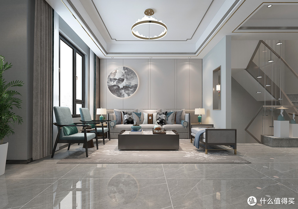 看南通夫妻的新中式風格裝修，那叫一個高級，全屋清爽，超級治愈