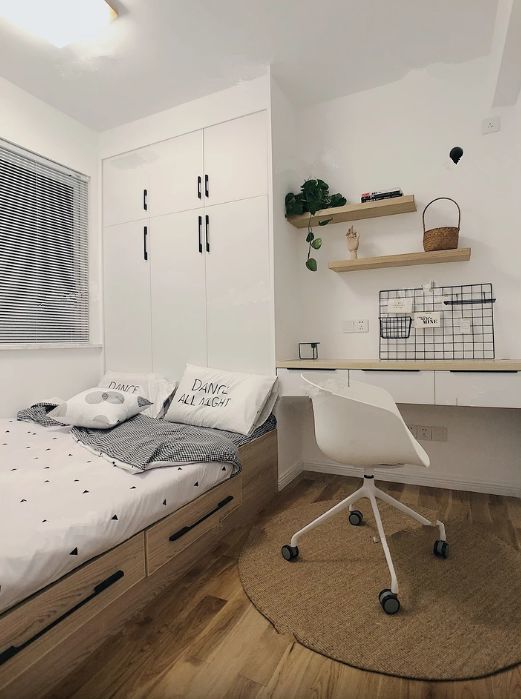 榻榻米床裝修效果圖_榻榻米床帶柜效果圖片_日式榻榻米裝修價(jià)格 裝修效果