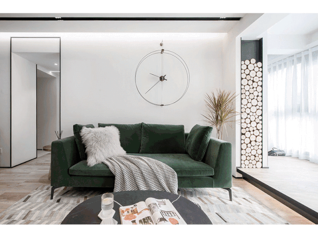 曬89㎡北歐風(fēng)公寓，混搭輕奢質(zhì)感的三室二廳二衛(wèi)設(shè)計(jì)，功能齊全還是小區(qū)最美的家