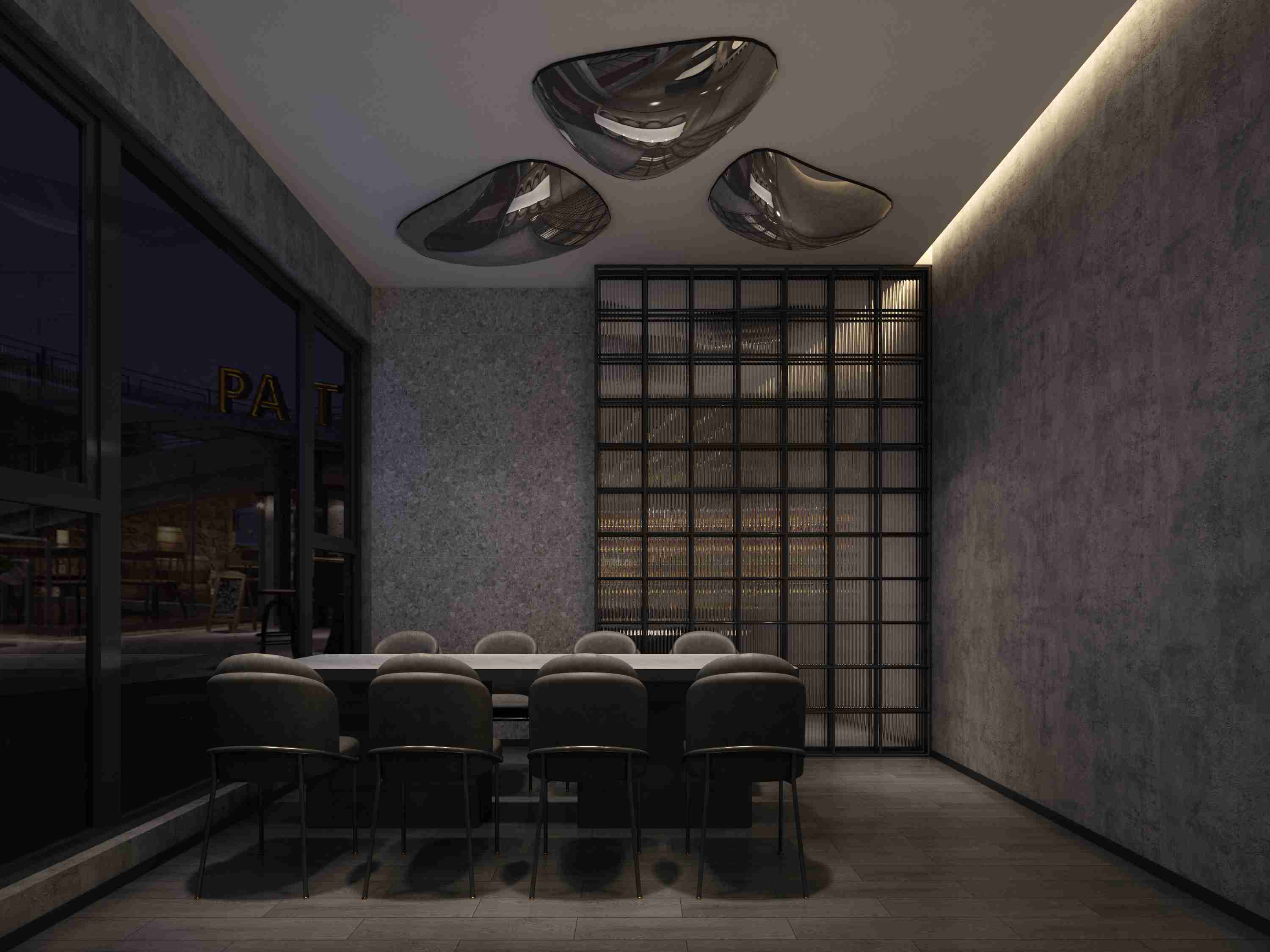 南沙400㎡餐飲門頭裝修設(shè)計，廣州壹零柒41天完成設(shè)計籌辦!