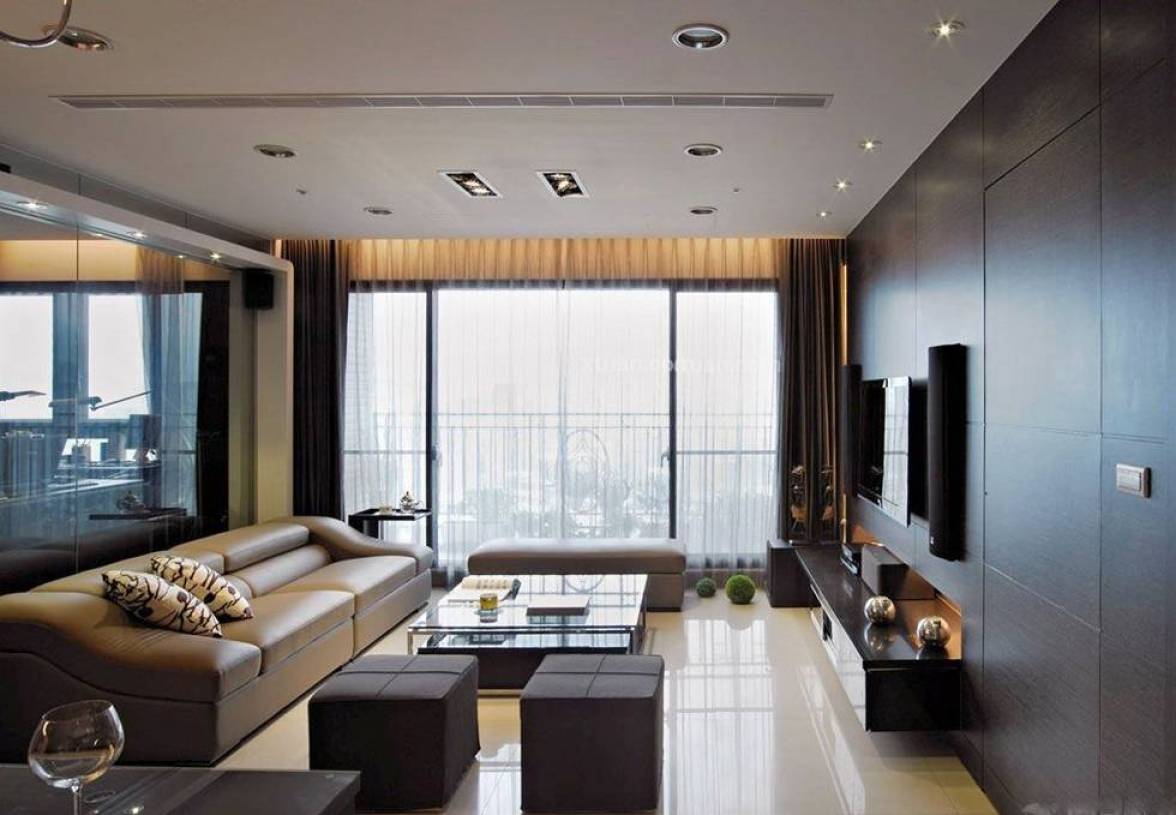室內家裝落地窗裝修設計效果圖欣賞