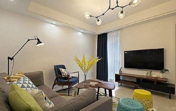 溫馨舒適的小兩房裝修，很時(shí)尚的北歐風(fēng)空間，餐廳裝修特別實(shí)用