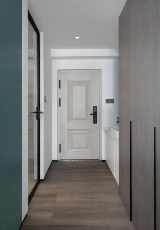 酒店公寓裝修效果圖(35㎡酒店式開間單身公寓，半平米都沒浪費，還裝得很有檔次)(圖4)